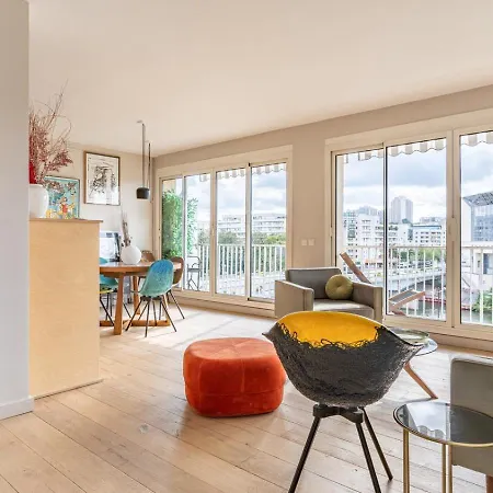 Appartement Avec Vue Sur La Seine 10' En Voiture De Paris Et De La Tour Eiffel Boulogne-Billancourt